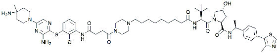 Molecular structure of the compound BP-42158