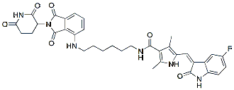 Molecular structure of the compound BP-42168