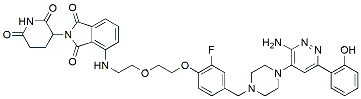 Molecular structure of the compound BP-42170