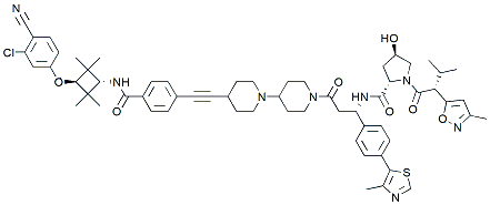 Molecular structure of the compound BP-42174