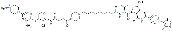 Molecular structure of the compound: SHP2-D26