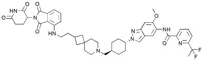 Molecular structure of the compound BP-42179