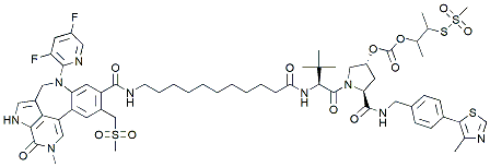 Molecular structure of the compound BP-42183