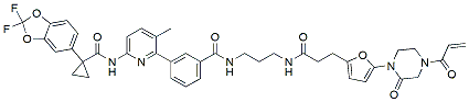 Molecular structure of the compound BP-42196