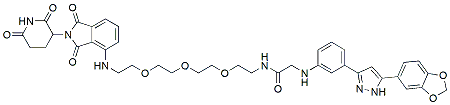 Molecular structure of the compound BP-42198