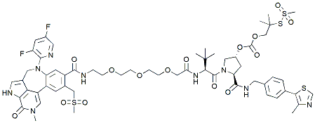 Molecular structure of the compound BP-42199