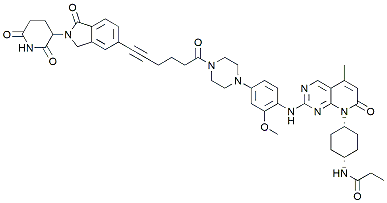 Molecular structure of the compound BP-42202