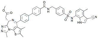 Molecular structure of the compound BP-42205