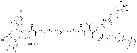 Molecular structure of the compound BP-42207