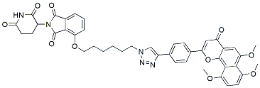 Molecular structure of the compound: PROTAC CYP1B1 degrader-1