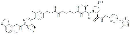 Molecular structure of the compound BP-42214