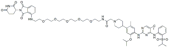 Molecular structure of the compound BP-42216