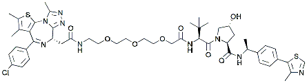 Molecular structure of the compound BP-42235