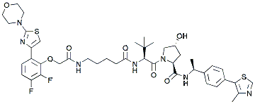 Molecular structure of the compound: MTX-23