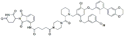 Molecular structure of the compound BP-42241