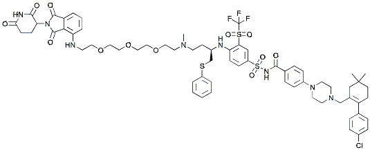 Molecular structure of the compound BP-42245