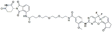 Molecular structure of the compound BP-42246