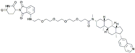 Molecular structure of the compound BP-42253