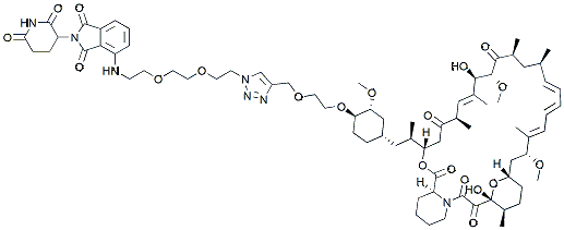 Molecular structure of the compound: FKBP12 PROTAC RC32