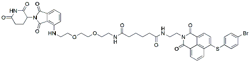 Molecular structure of the compound: PROTAC Bcl2 degrader-1