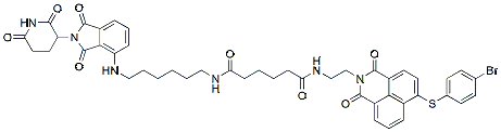 Molecular structure of the compound BP-42267