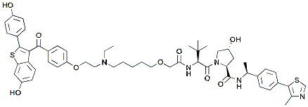 Molecular structure of the compound BP-42273