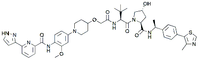 Molecular structure of the compound BP-42283