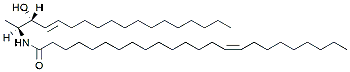 Molecular structure of the compound: N-C24:1- deoxysphingosine