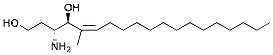 Molecular structure of the compound: cis-4-methylsphingosine