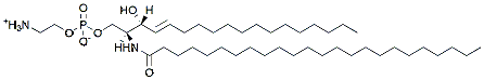 Molecular structure of the compound: 24:0 CPE (d18:1/24:0)