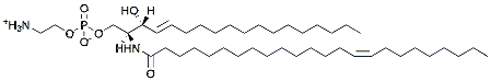 Molecular structure of the compound: 24:1 CPE (d18/24:1)