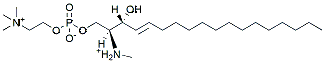 Molecular structure of the compound: 3-N-methyl Lyso SM (d18:1)