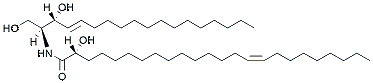 Molecular structure of the compound: 24:1(2R-OH) Ceramide