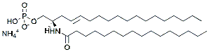 Molecular structure of the compound: 16:0 3-deoxy-C1P