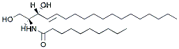 Molecular structure of the compound: C10 Ceramide (d18:1/10:0)