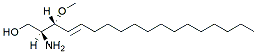 Molecular structure of the compound: 3-O-methyl sphingosine (d18:1)