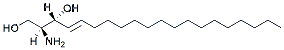 Molecular structure of the compound: Sphingosine (d20:1)