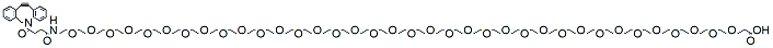 Molecular structure of the compound: DBCO-PEG36-acid