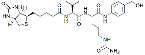 Molecular structure of the compound: Biotin-Val-Cit-PAB-OH