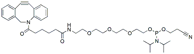 Molecular structure of the compound: DBCO-PEG phosphoramidite