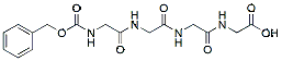 Molecular structure of the compound: Z-Gly-Gly-Gly-Gly-OH