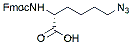 Molecular structure of the compound: Fmoc-D-Lys(N3)-OH