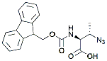 Molecular structure of the compound: (2R,3R)-(Fmoc-amino)-3-azidobutyric acid