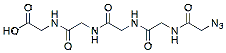 Molecular structure of the compound: N3-Gly-Gly-Gly-Gly-Gly-OH