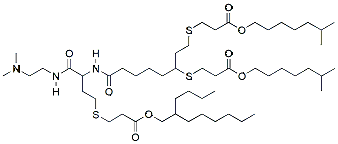 Molecular structure of the compound BP-42639