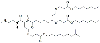 Molecular structure of the compound BP-42640