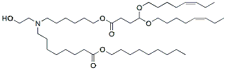 Molecular structure of the compound: Lipid 7-1