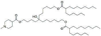 Molecular structure of the compound BP-42686