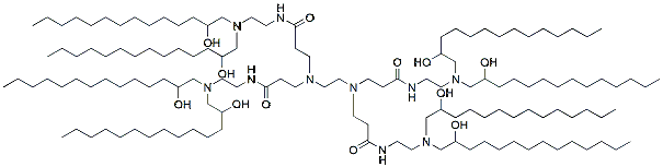 Molecular structure of the compound BP-42713