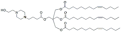 Molecular structure of the compound BP-42745